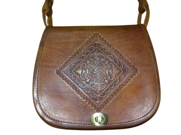 Bolso redondo vacuno click