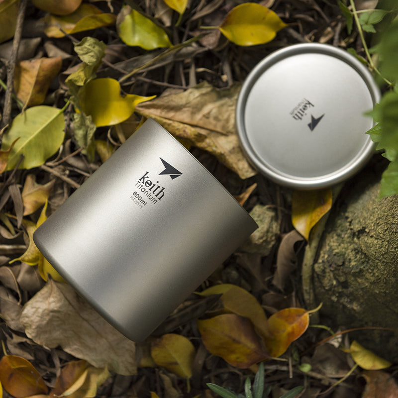 Keith Titanium termokrus i titanium – 220–600 ml