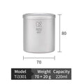 Keith Titanium termokrus i titanium – 220–600 ml