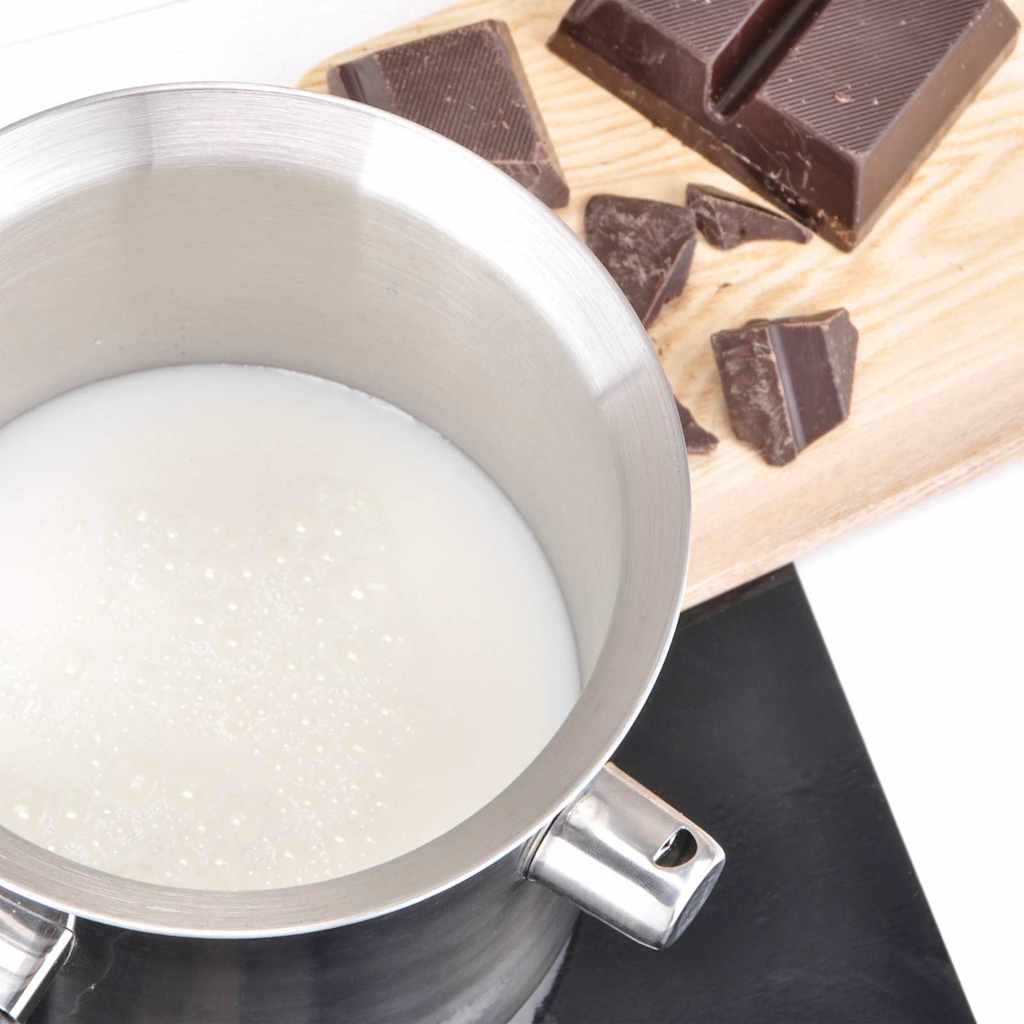Hi Dobbelt Mælkegryde 1,2 L Rustfrit Stål