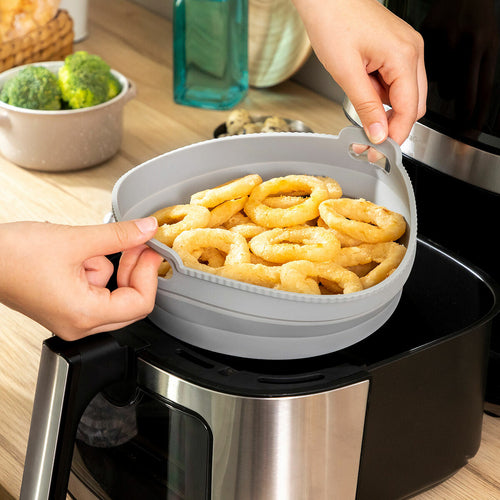 InnovaGoods silikonekurve til airfryer - 3 stk.