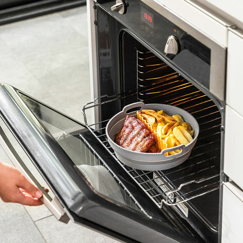 InnovaGoods silikonekurve til airfryer - 3 stk.