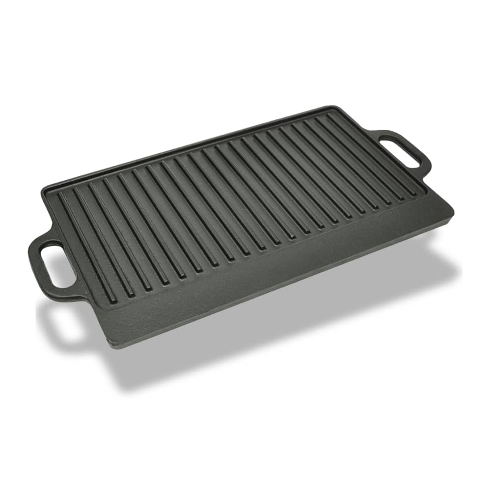 Grillplade 50X23 Cm Vendbar Støbejern