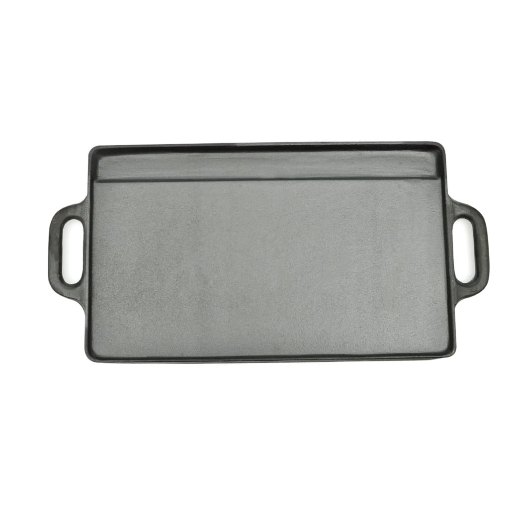 Grillplade 50X23 Cm Vendbar Støbejern