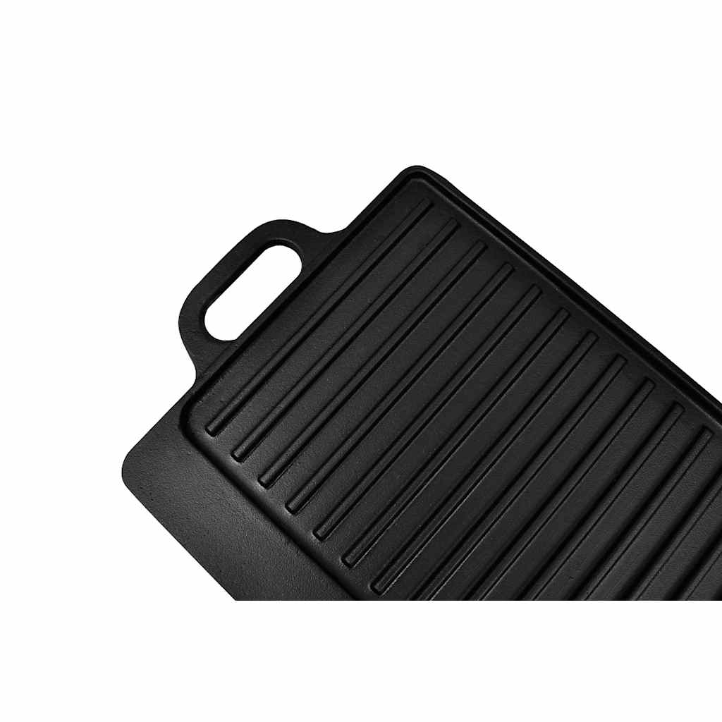 Grillplade 50X23 Cm Vendbar Støbejern