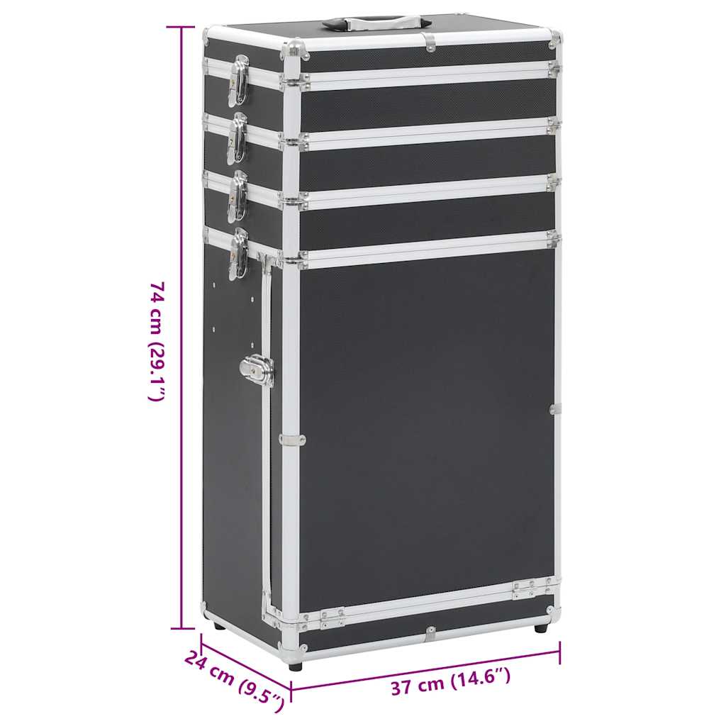 Makeupkuffert Aluminium