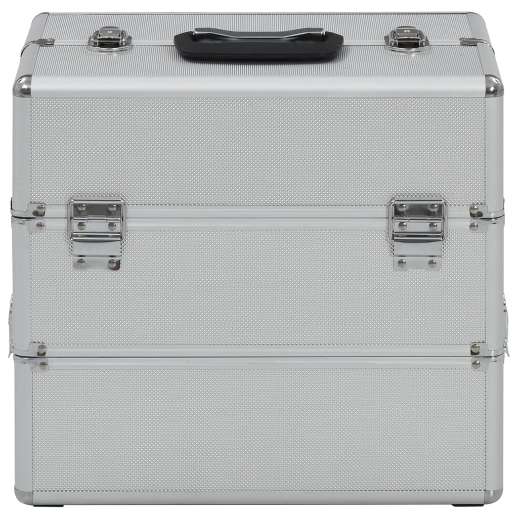 Makeupkuffert 37 X 24 X 35 Cm Farvet Aluminium