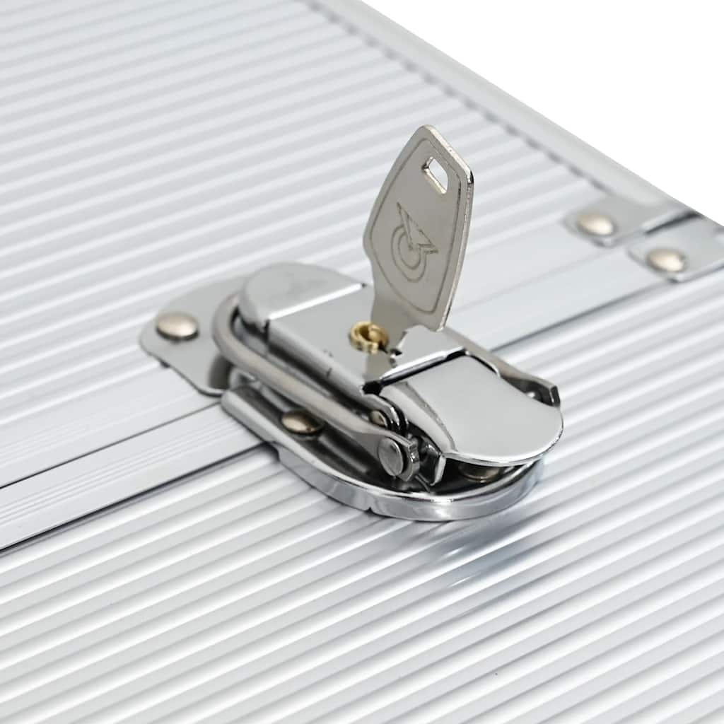 Kuffert Sølvfarvet Aluminium
