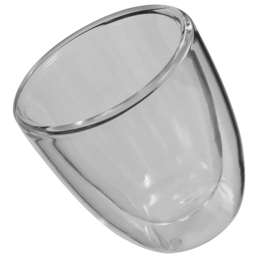 Dobbeltvægget Termoglas Til Espresso 12 Stk. 80 Ml
