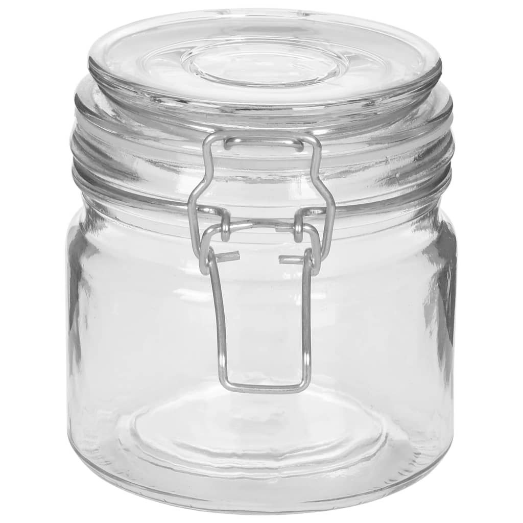Opbevaringsglas Med Patentlåg 6 Stk.