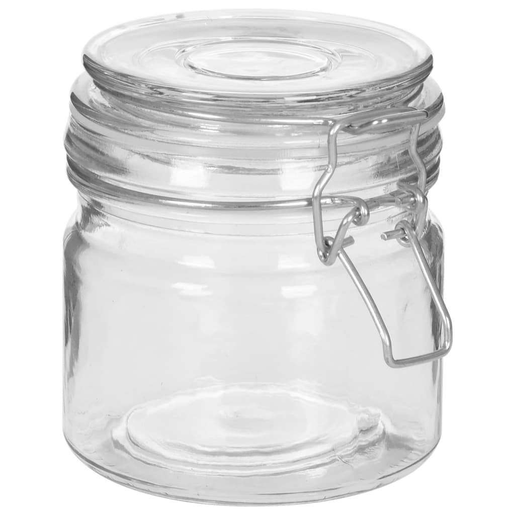 Opbevaringsglas Med Patentlåg 6 Stk.