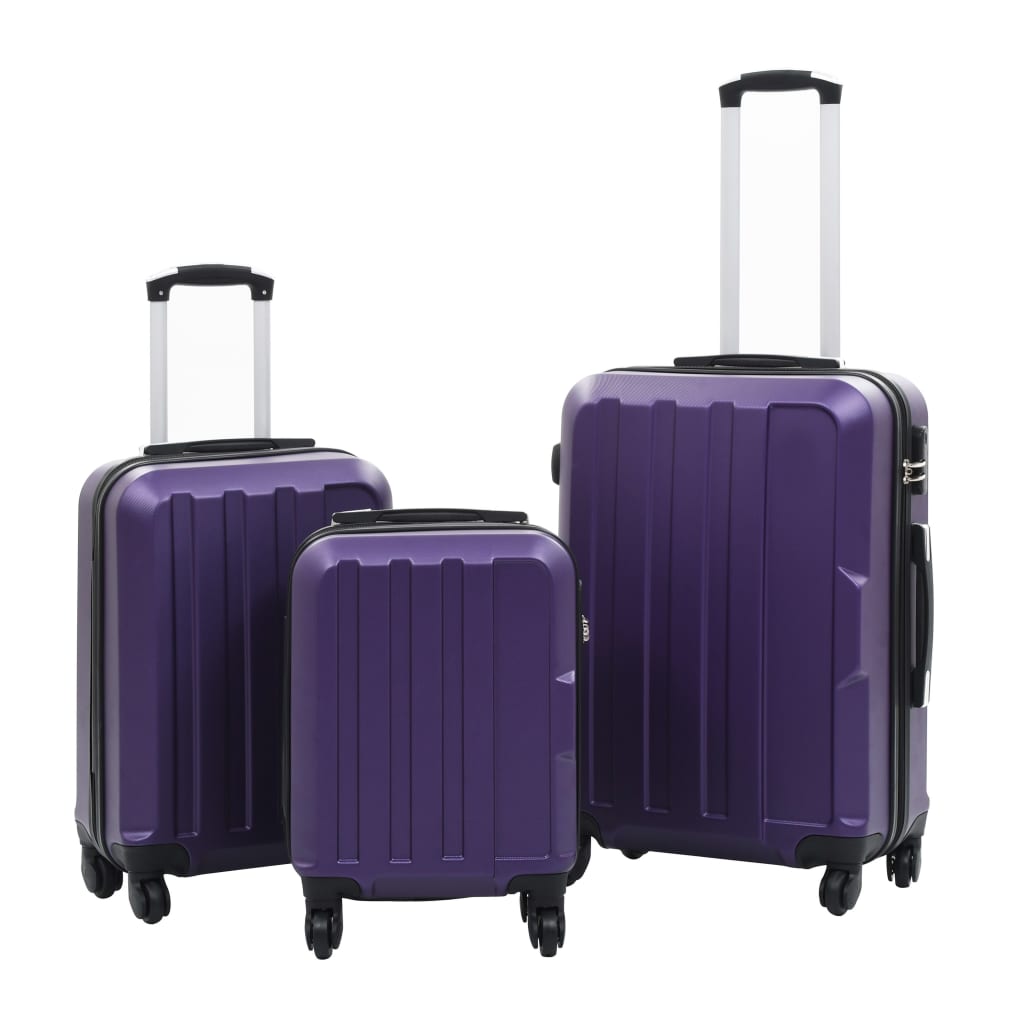 Kuffertsæt I 3 Dele Hardcase Abs