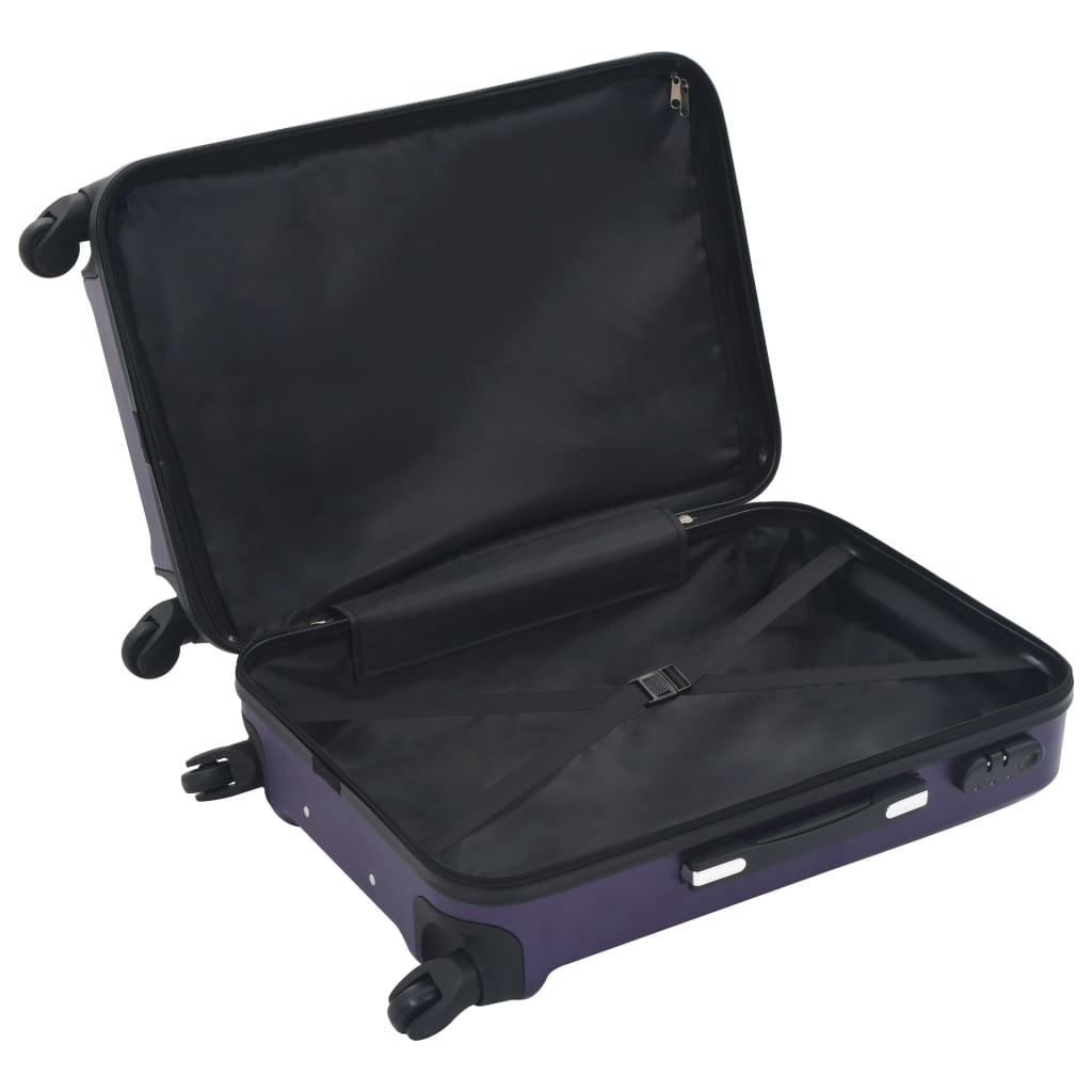Kuffertsæt I 3 Dele Hardcase Abs