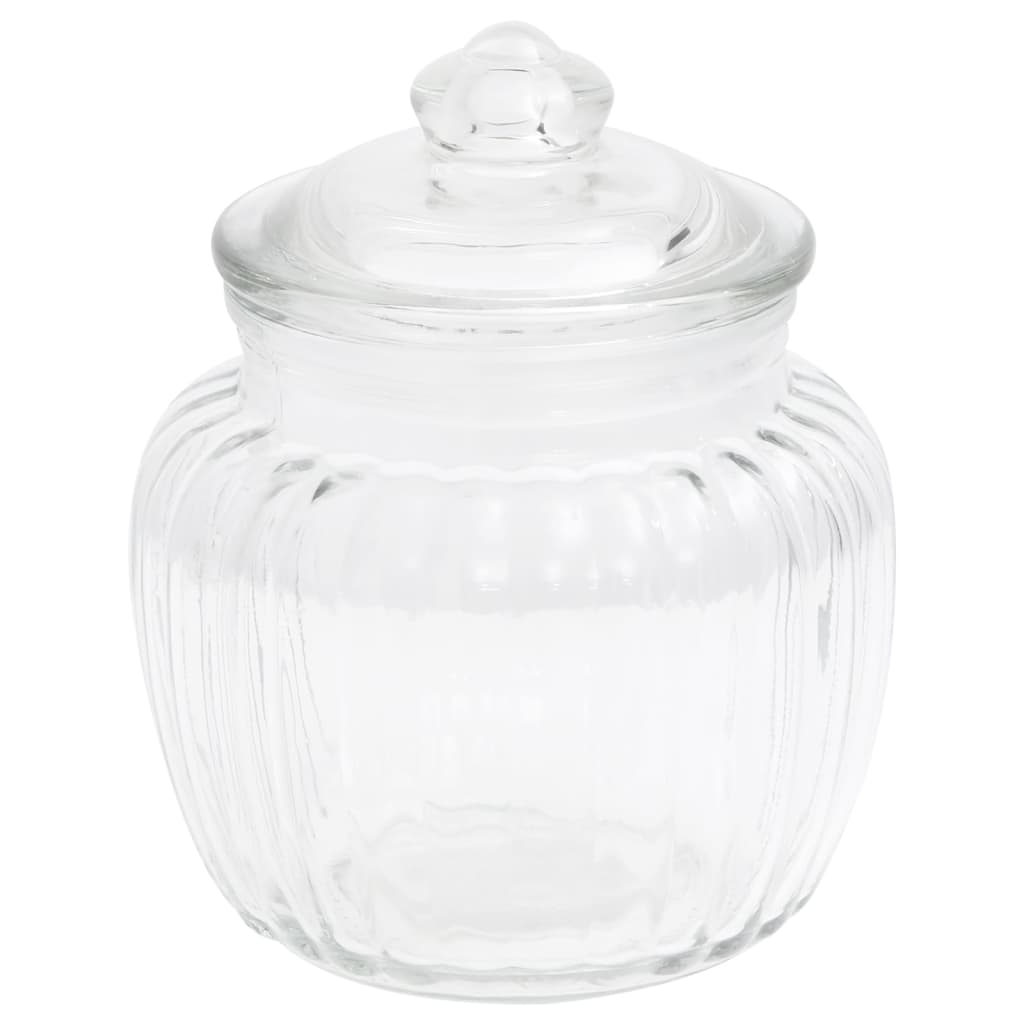 Opbevaringsglas 6 Stk. 500 Ml Glas