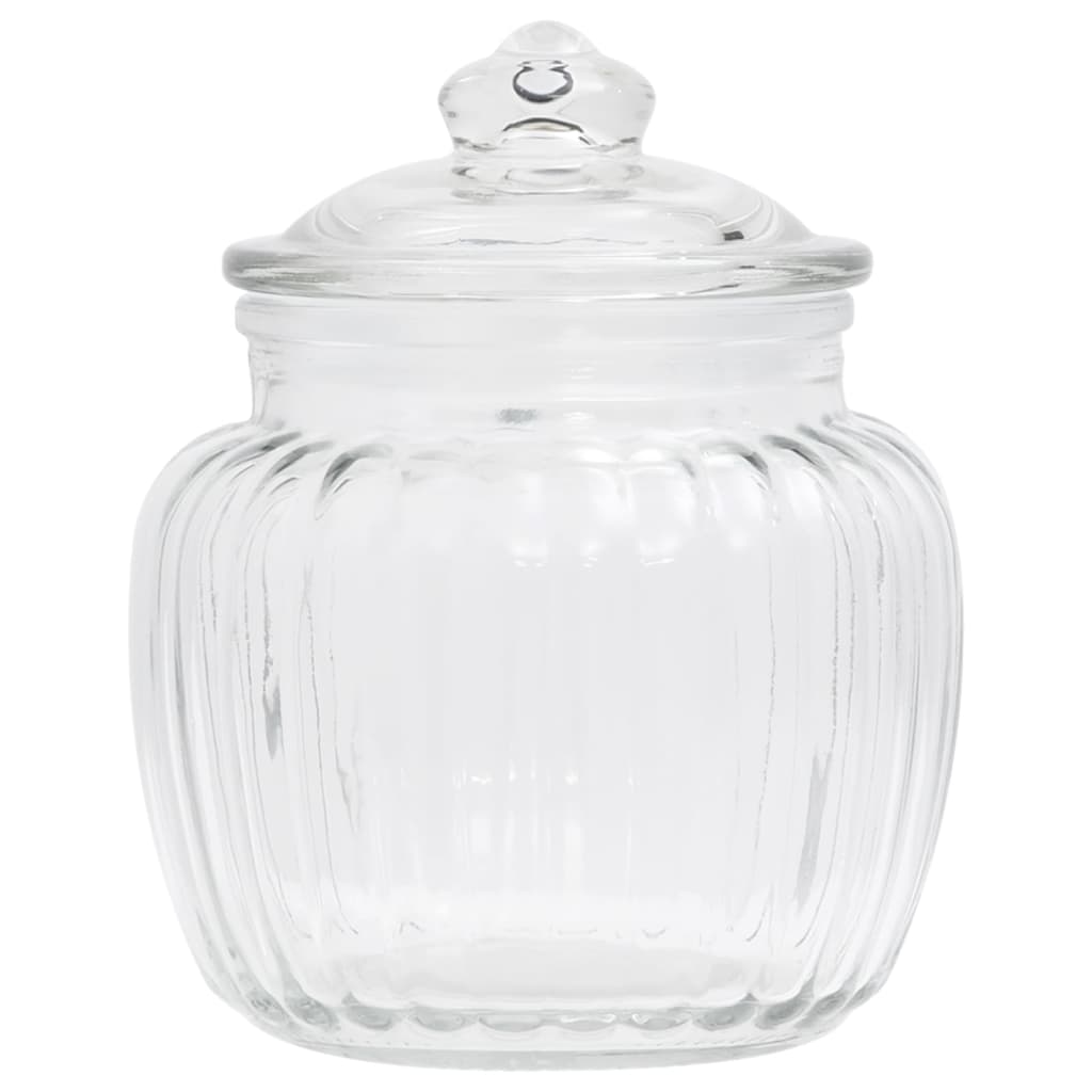 Opbevaringsglas 6 Stk. 500 Ml Glas