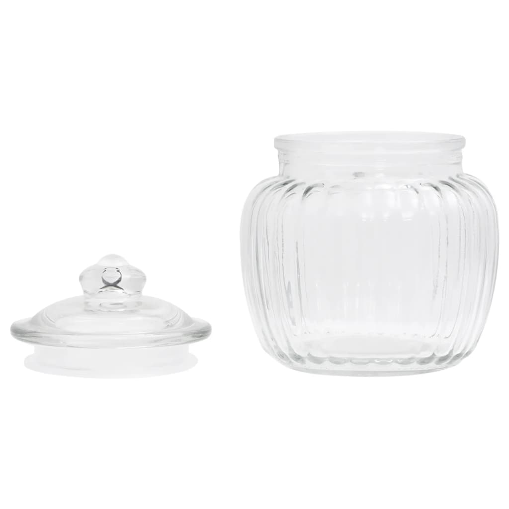 Opbevaringsglas 6 Stk. 500 Ml Glas