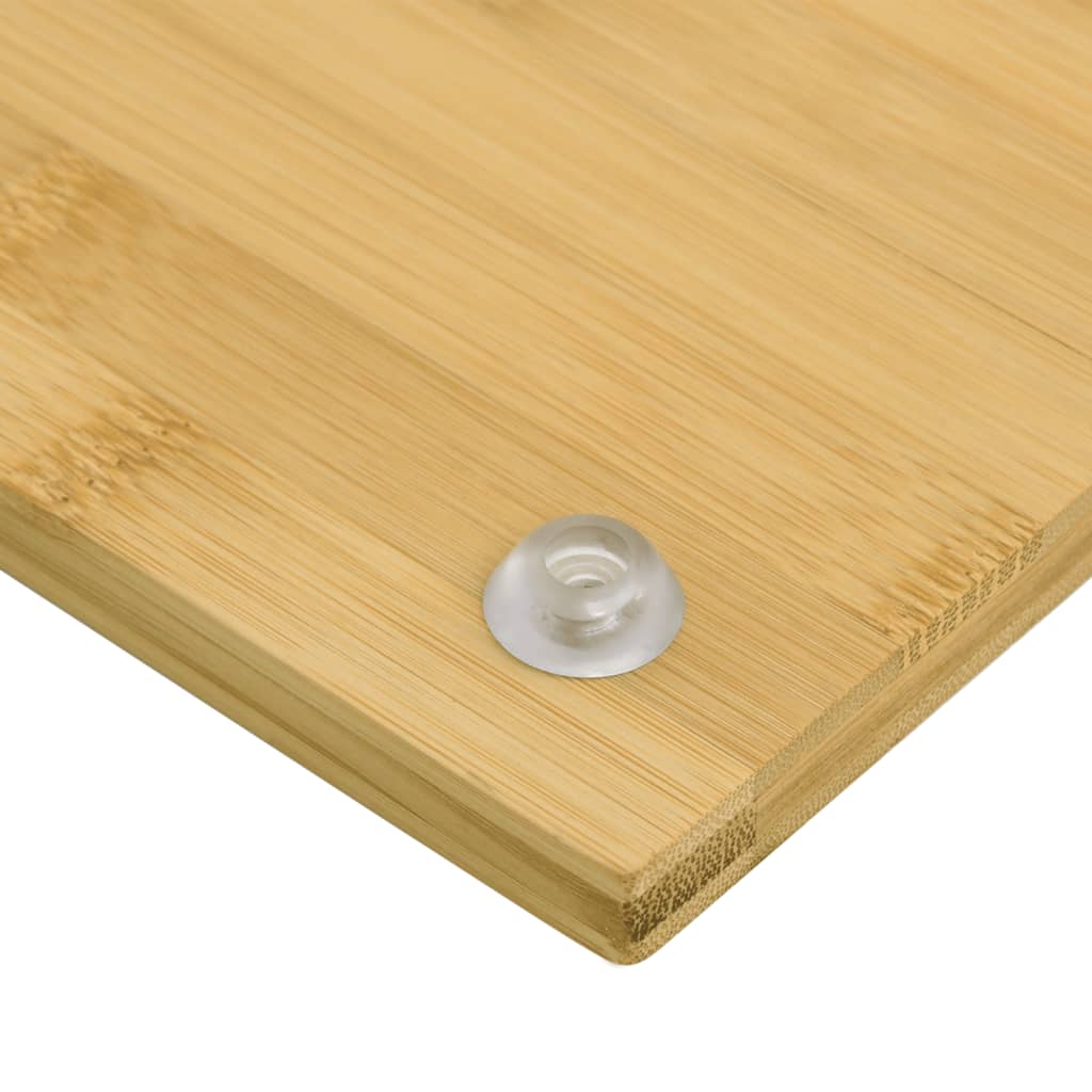 Kogepladelåg 2 Stk. 50X28X1,5 Cm Bambus
