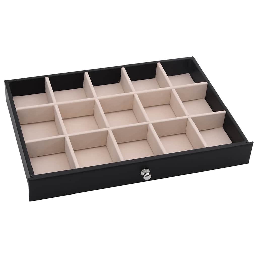 Smykkeskrin 10-Lags Med Urholdere 29X20,5X40,5 Cm
