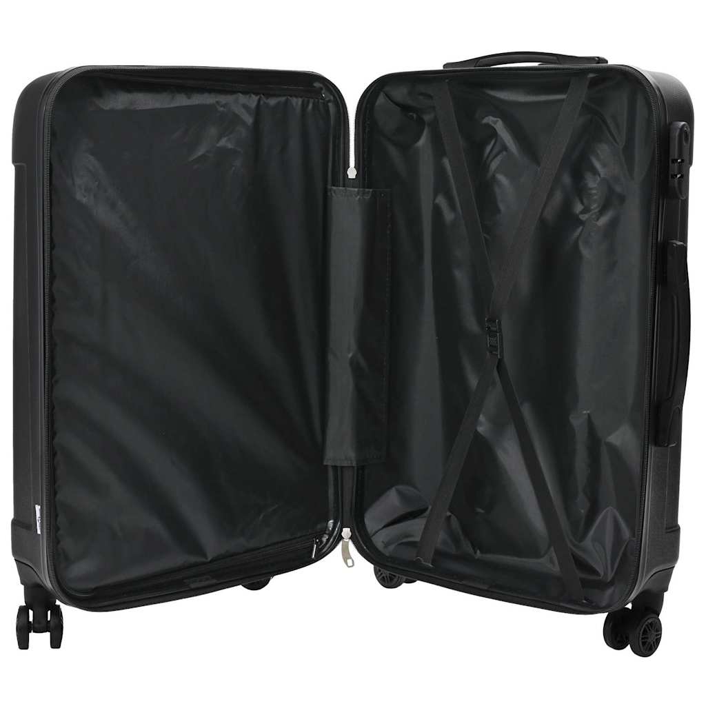 Kuffert Med Lås 3 Stk. 50 X 31 X 78 Cm Abs Plastik