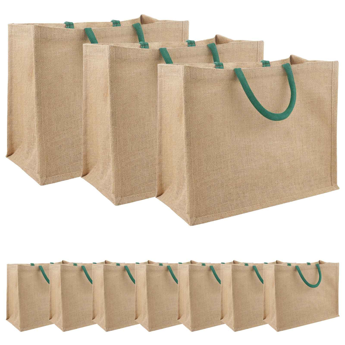 Jute Tasker 10 100% Tossa Jute