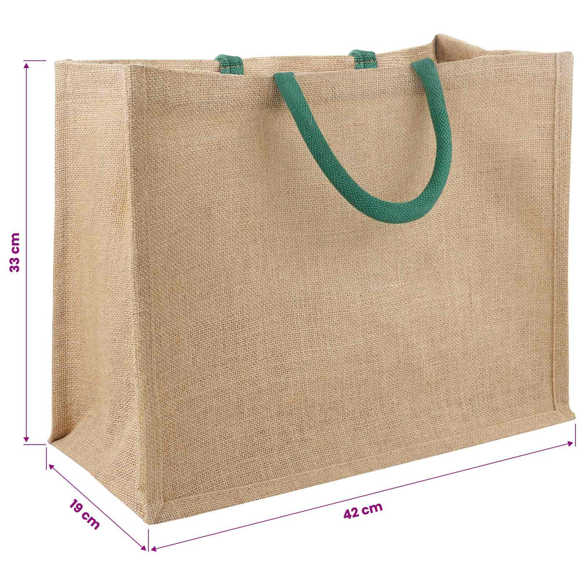 Jute Tasker 10 100% Tossa Jute