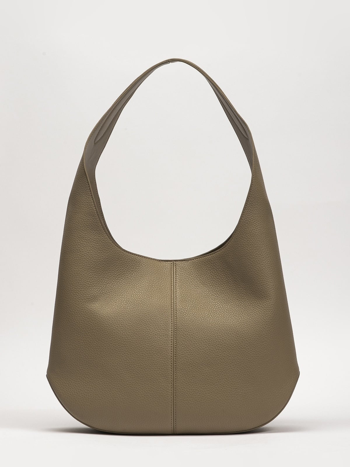 Grøn dametaske i PU-kunstlæder – 38 × 10,5 × 26 cm
