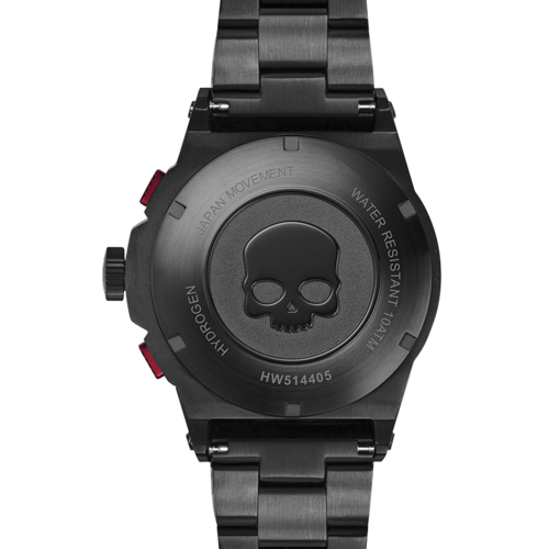 Otto Chrono armbåndsur i helsort