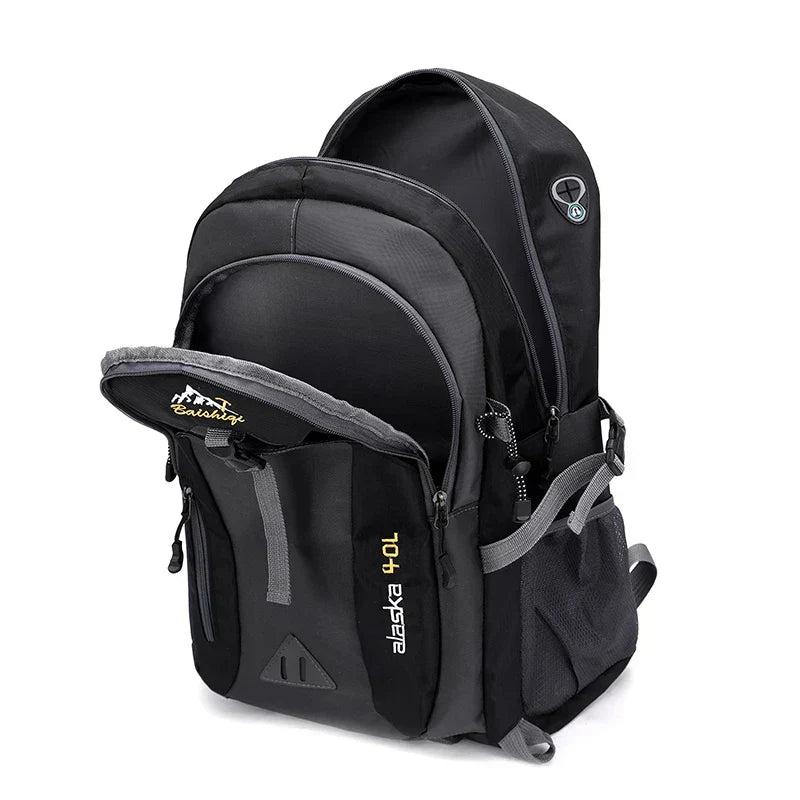 Men's Waterproof Nylon Casual Outdoor Travel Backpack