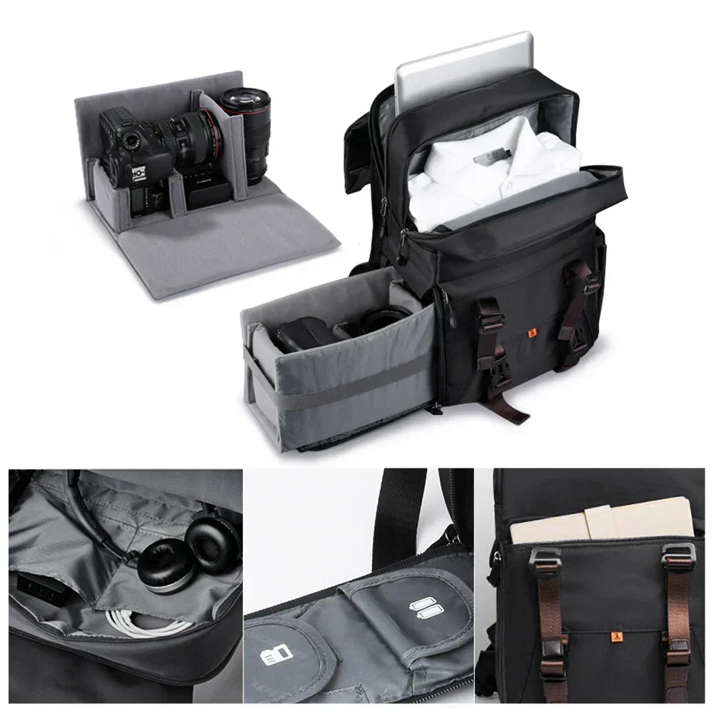 Rainproof Photography Backpack for Cameras