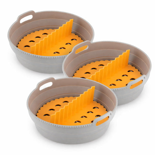 InnovaGoods silikonekurve til airfryer - 3 stk.