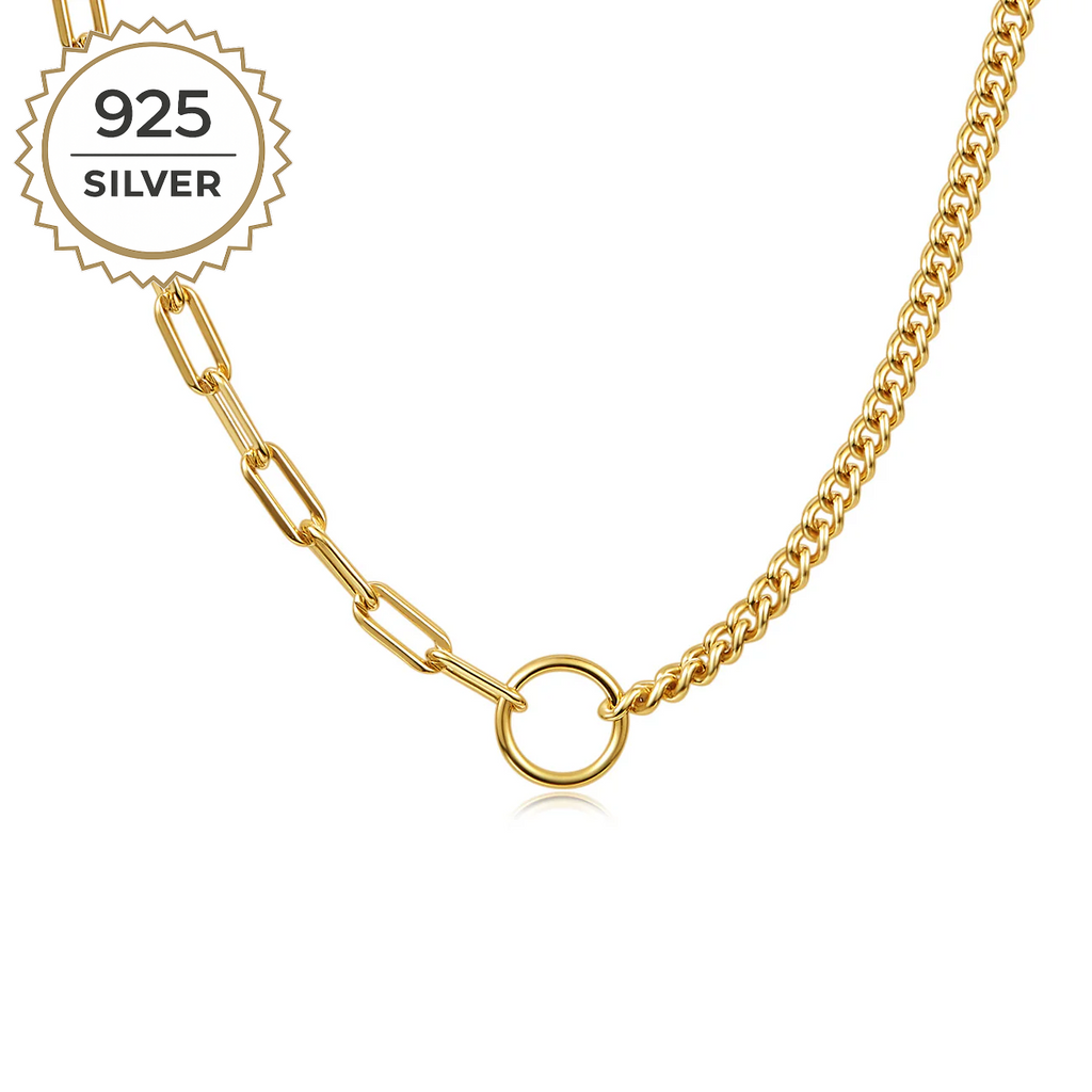 Dua halskæde i 925 sterlingsølv – 41 cm