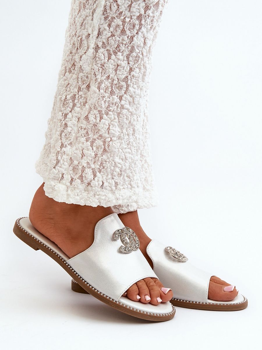 Elegant flip-flop - grå