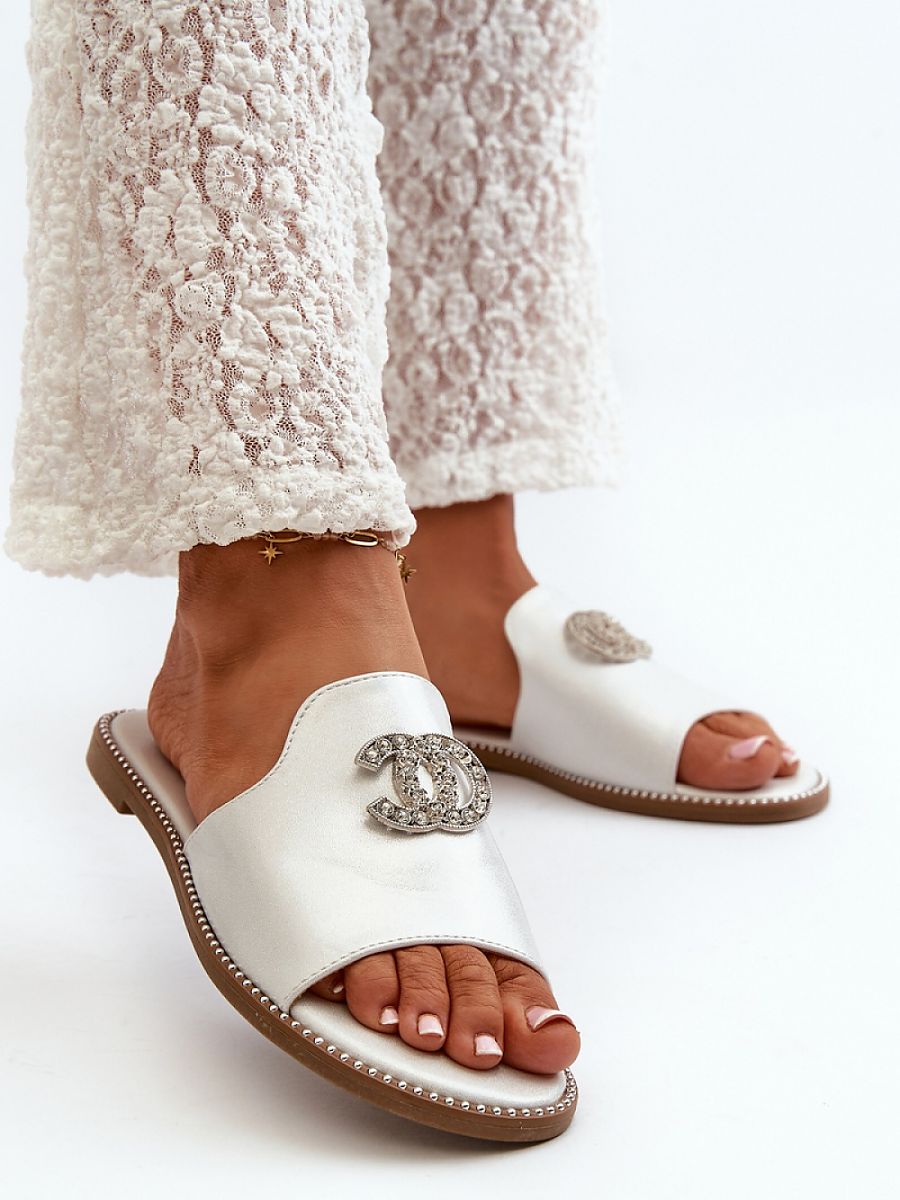 Elegant flip-flop - grå