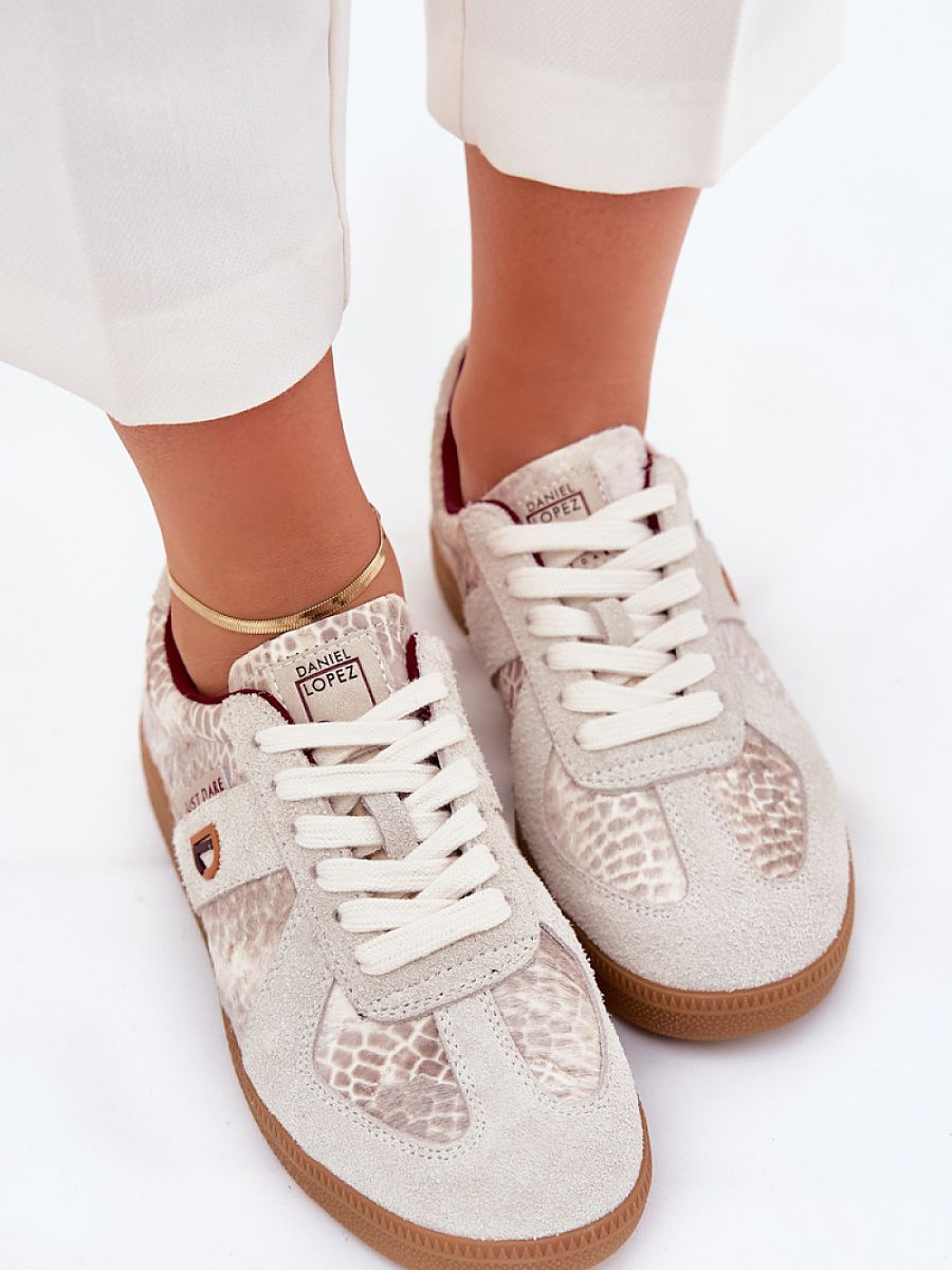 Sportsko i ruskind - beige
