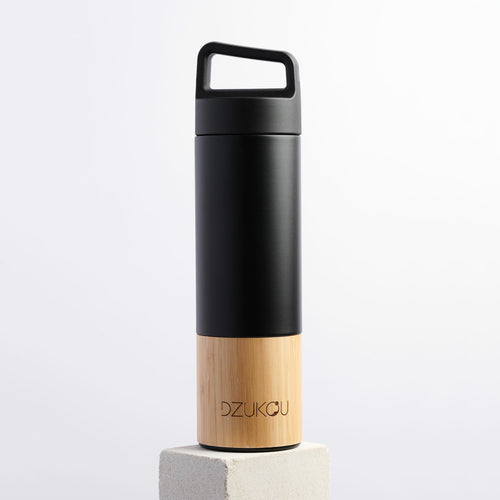 Saint Elias termoflaske i bambus og rustfrit stål - 530 ml
