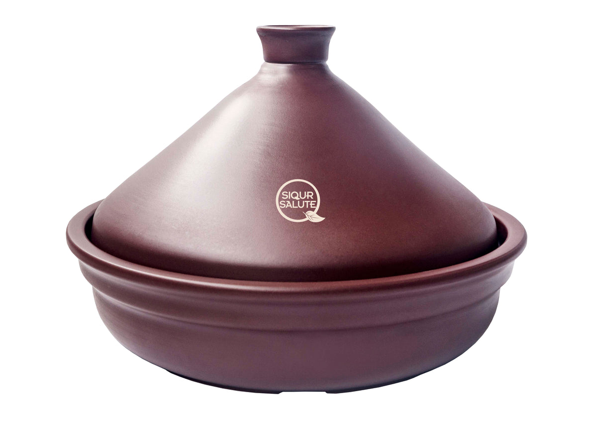 Tajine i lilla Zisha-ler – 22 eller 26 cm
