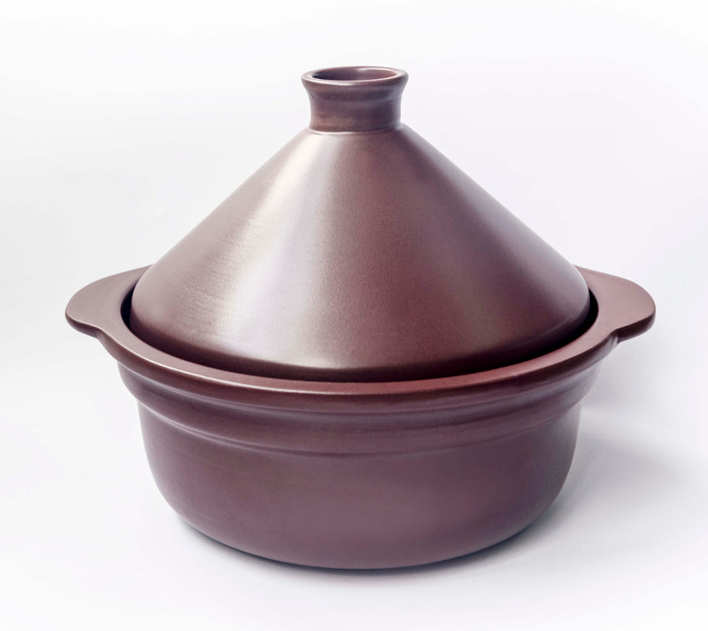 Tajine i lilla Zisha-ler – 22 eller 26 cm