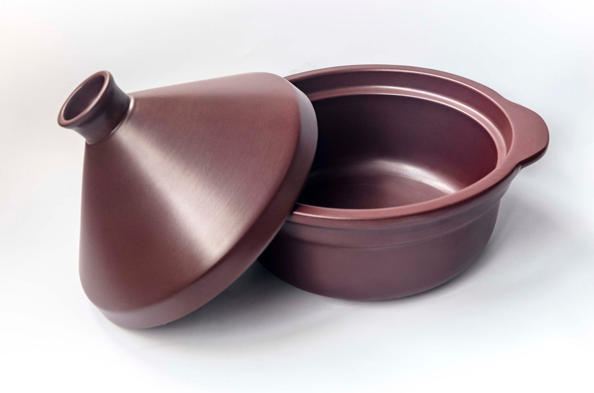 Tajine i lilla Zisha-ler – 22 eller 26 cm