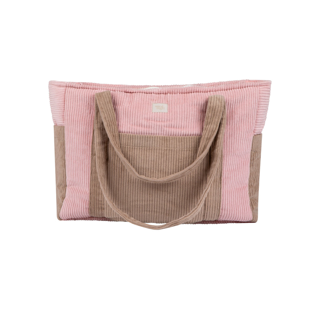 Mom / Weekender Bag - Pink Coffee